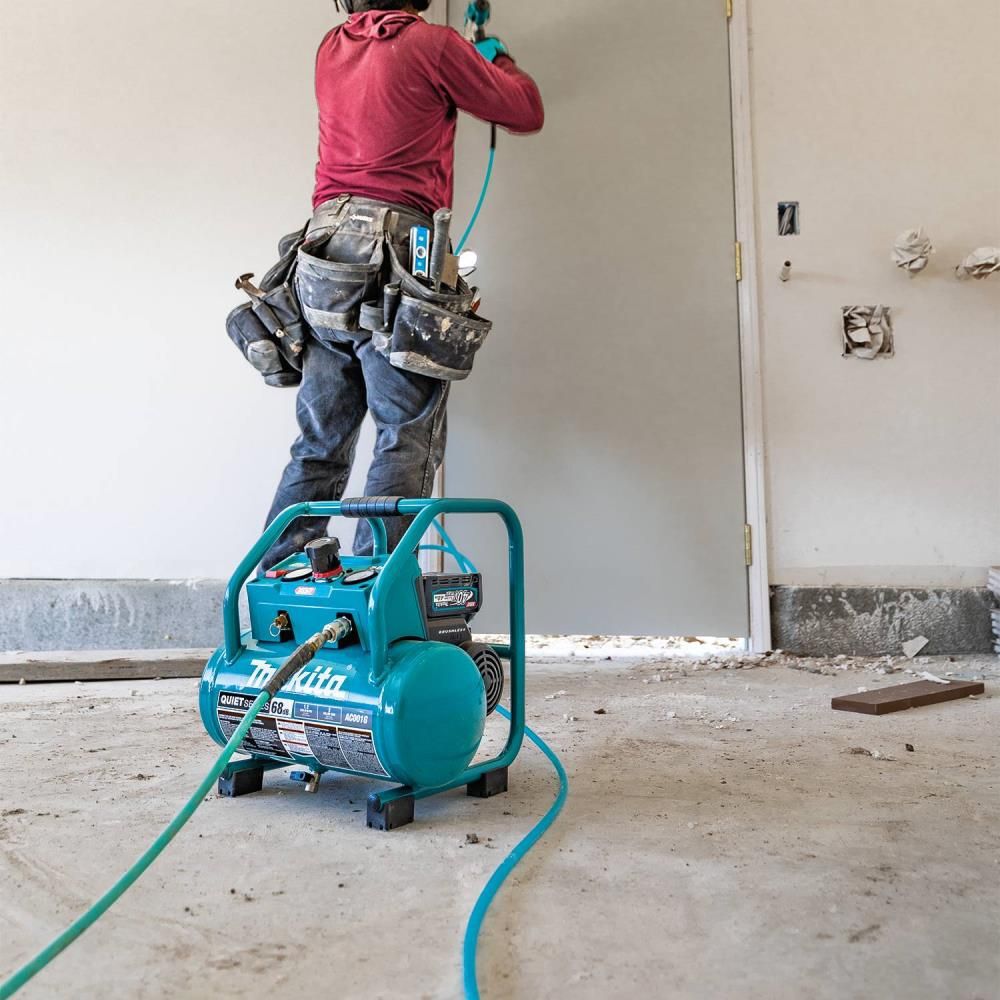 Makita 40V max XGT Brushless Cordless 2 Gallon Quiet Series Compressor Kit (4.0Ah), large image number 6