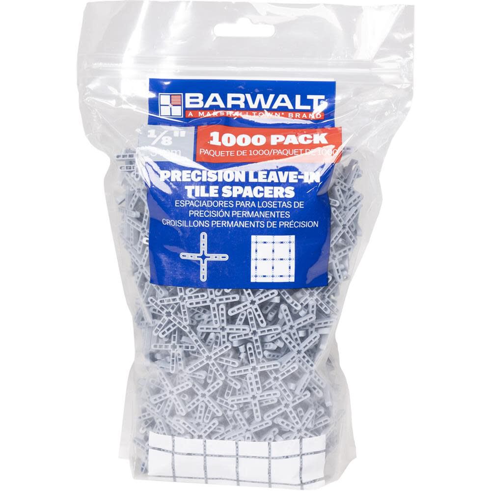 Marshalltown 1/8 Inch Precision Leave-In Tile Spacers 1000 Pieces, large image number 4