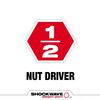 Milwaukee SHOCKWAVE Impact Duty 1/2inch x 2-9/16inch Magnetic Nut Driver, small image number 2