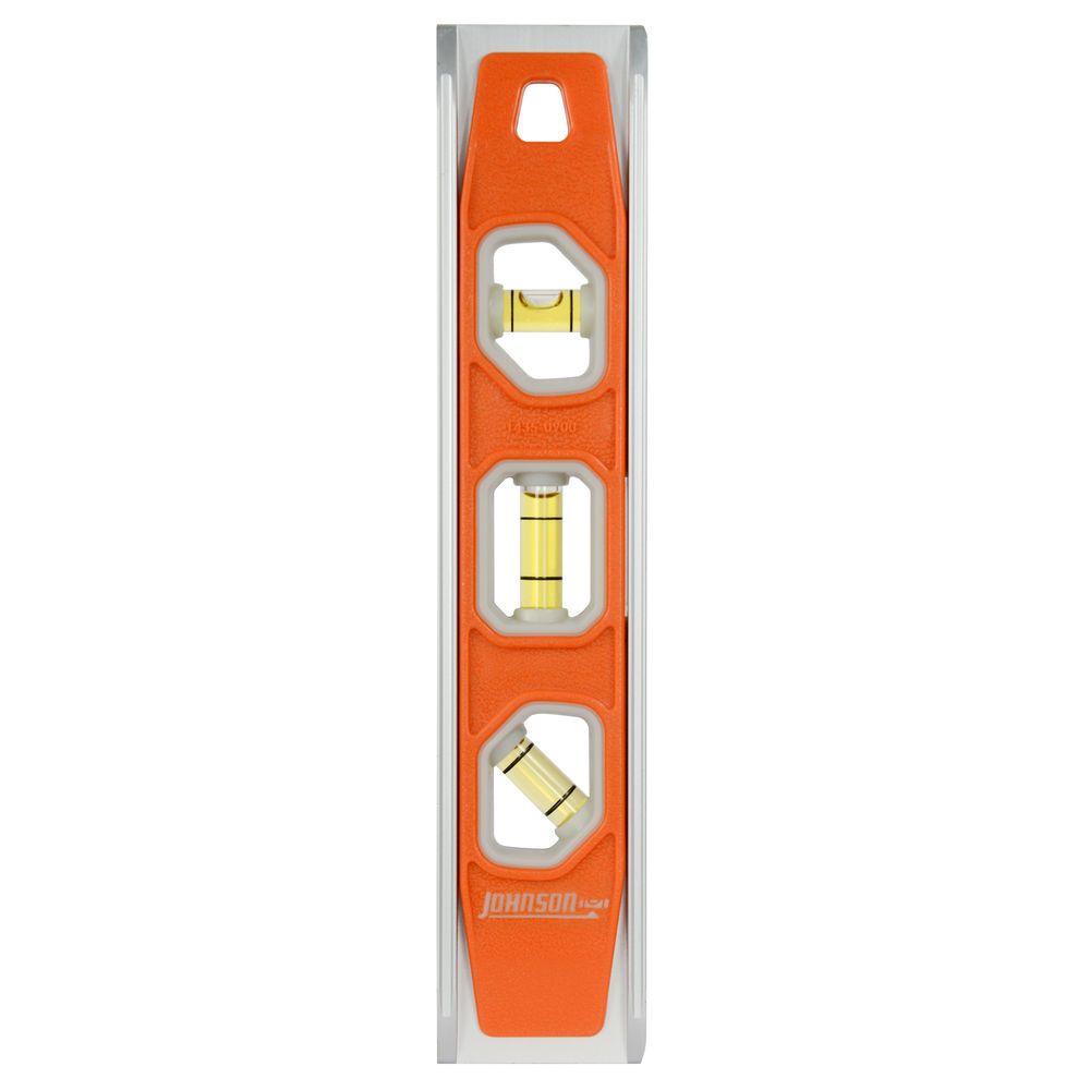 Johnson Level 9in Magnetic Glo-View Torpedo Level, large image number 3