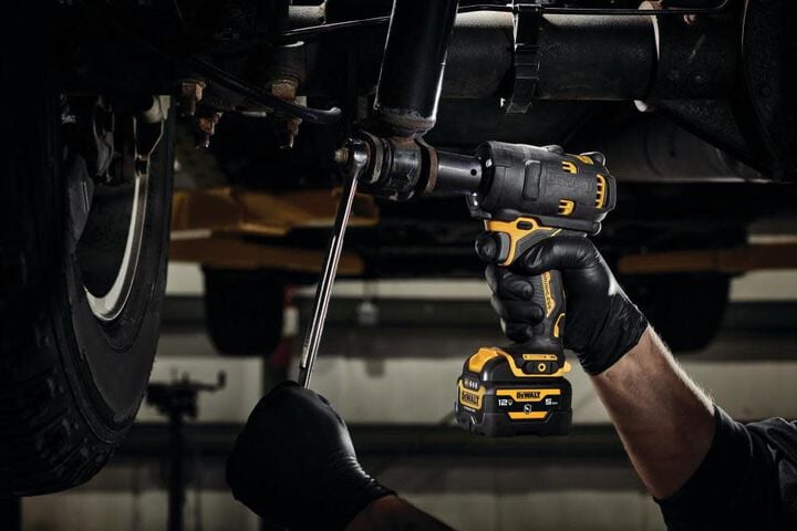 DEWALT 12V MAX 1/2 inch Impact Wrench (Bare Tool) with Protective Boot, large image number 6