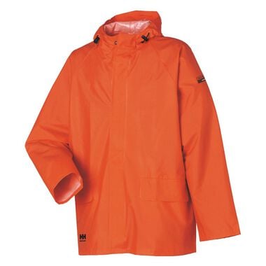 Helly Hansen Mandal Rain Jacket Polyester Dark Orange Small