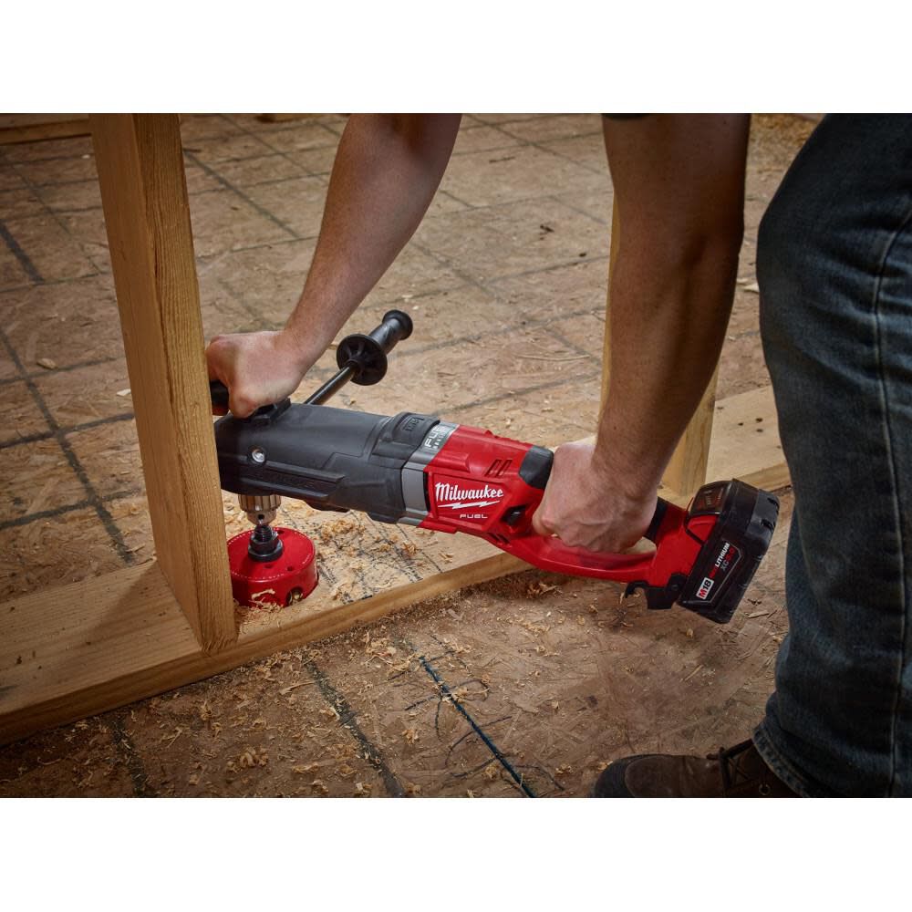 Milwaukee M18 FUEL Super Hawg 1 2 In. Right Angle Drill Bare Tool