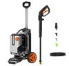 Worx 1900 PSI 1.2 GPM Electric Cold Water Pressure Washer with 4 Spray Nozzles, small image number 1