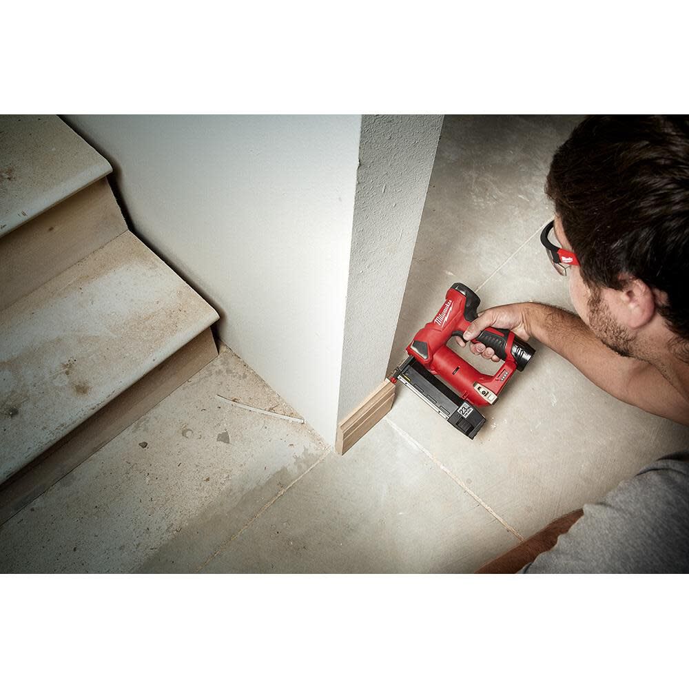 Milwaukee micro pin hotsell nailer