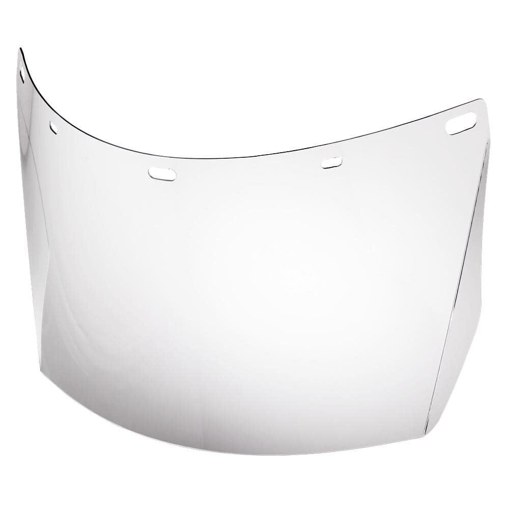 Milwaukee Clear Uncoated Full Face Shield Replacement Lens (Task Full Face Shield Frame), large image number 1