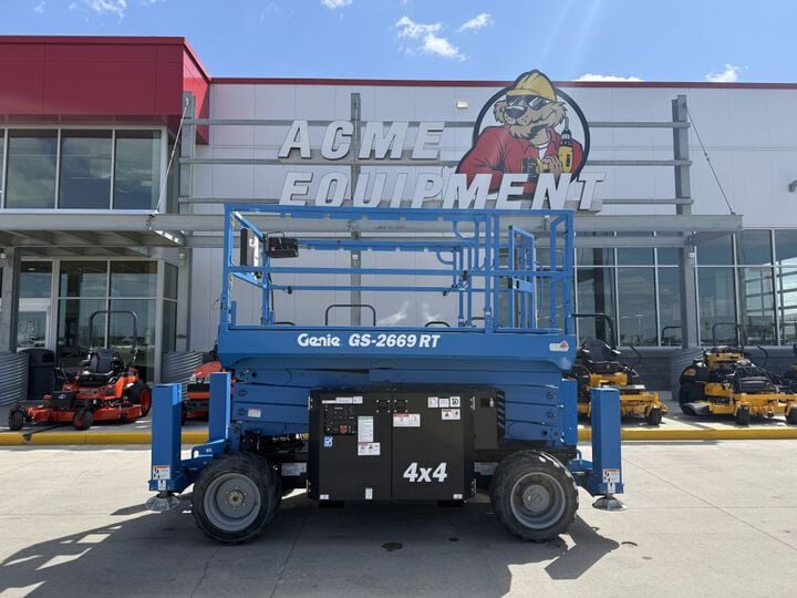 Genie GS-2669 RT 26 Ft Diesel Rough Terrain Scissor Lift, large image number 15