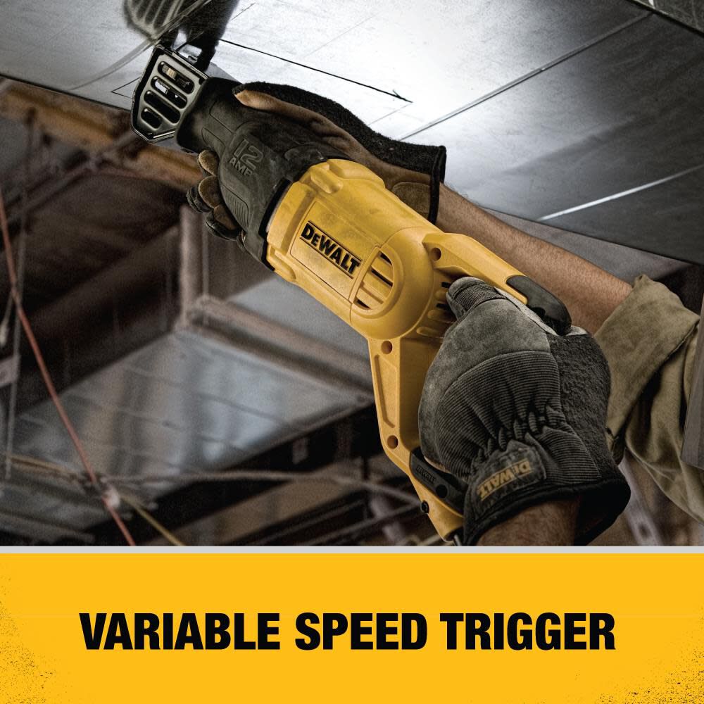 Dewalt variable speed corded sales reciprocating saw