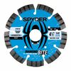 Spyder 4.5 Inch Wet/Dry Segmented Rim Diamond Blade for Angle Grinders, small image number 1