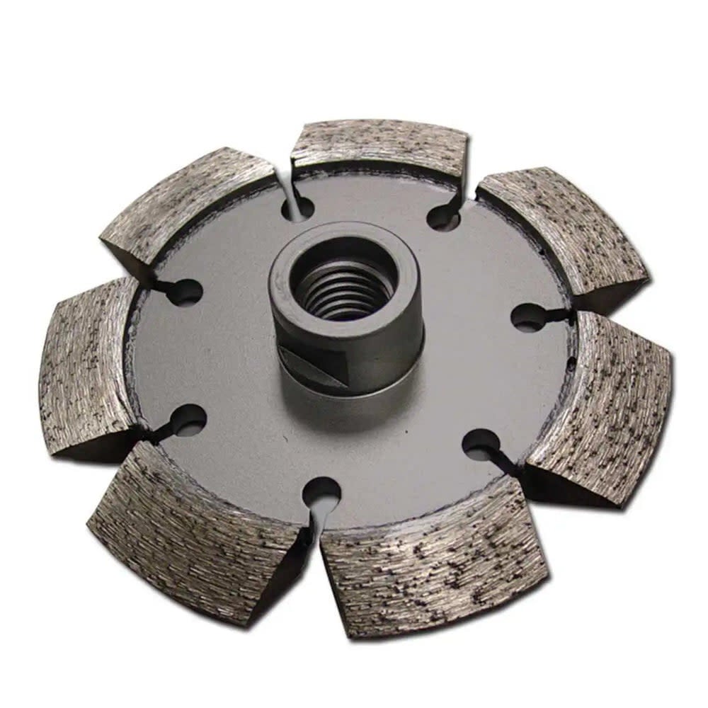 Diamond Products Delux-Cut 4 Inch Segmented Rim Diamond V-Crack Blade for Mortar Joints – 21118