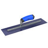 Bon Tool Finish Trowel Square Blue Steel 16 Inch x 4 Inch with Comfort Grip Handle, small image number 1