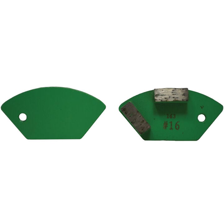 National Flooring Equipment Full Bar Diamond Insert - 16 Grit