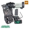 Metabo HPT Cordless Pneumatic 18V 15 Degree Coil Wire Collated Framing Nailer Kit, small image number 3