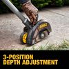 DEWALT 20V MAX Brushless Cordless Edger (Bare Tool), small image number 3