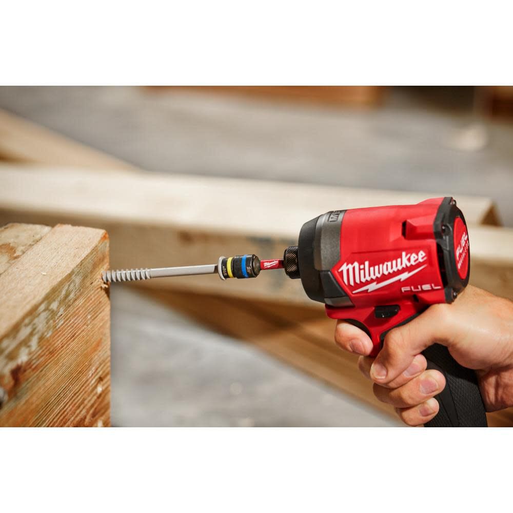 Milwaukee SHOCKWAVE Impact Duty QUIK CLEAR 2 in 1 Magnetic Nut