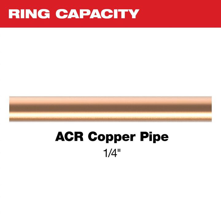 Milwaukee 1/4 Inch Streamline ACR Pivoting Press Ring, large image number 1