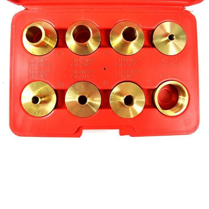 Big Horn Brass Router Template Guide Bushing 9pc Set, large image number 2
