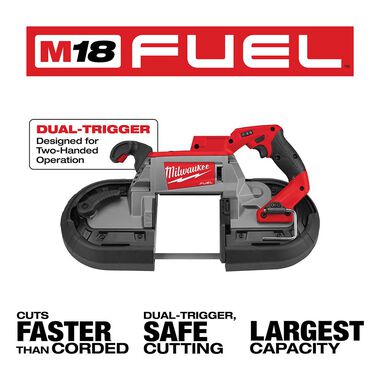 Milwaukee M18 FUEL Deep Cut Dual-Trigger Band Saw (Bare Tool), large image number 2