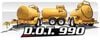 Leeagra 1000 Gallon D.O.T. Diesel Fuel Tank with Trailer - Yellow, small