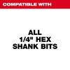 Milwaukee 6 in. x 1/4 in. Universal Quik-Lok Extension, small