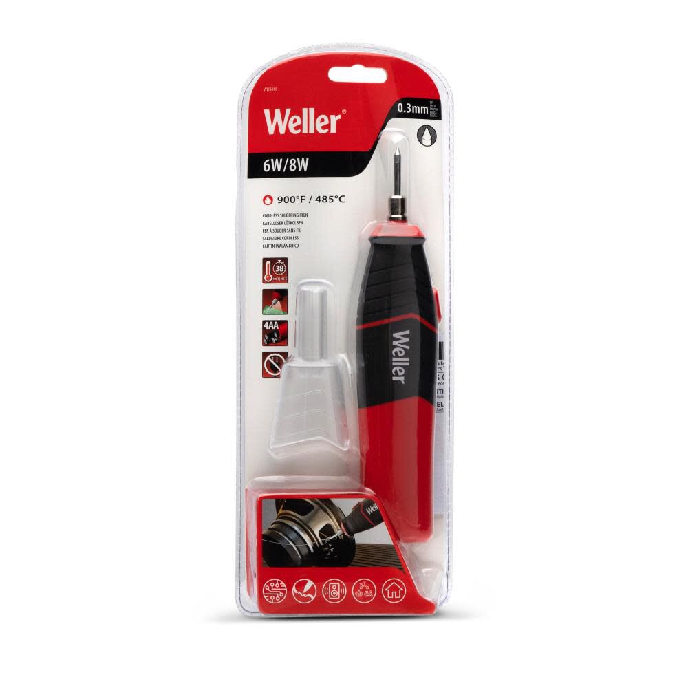 Weller 6with 8W Cordless Soldering Iron AA Battery Powered, large image number 9