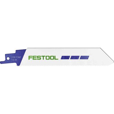 Festool 16 TPI Sabre Reciprocating Saw Blade HSR 150/1,6 150 mm Length