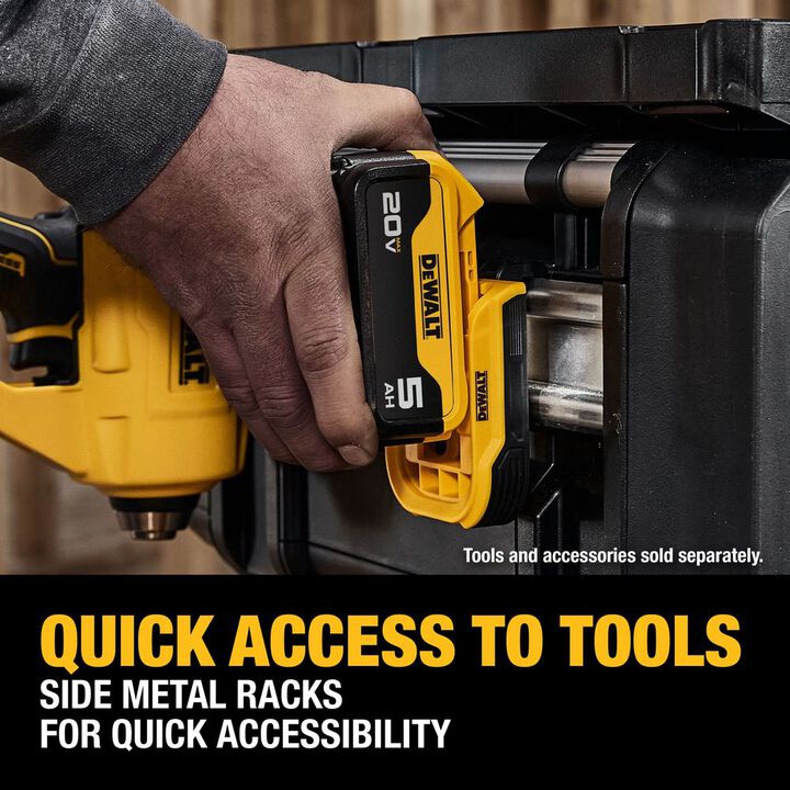 DEWALT TOUGHSYSTEM 2.0 DXL 30 Inch 2 Shallow Drawers Unit, large image number 10
