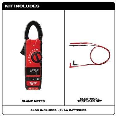 Milwaukee 600A AC/DC Clamp Meter, large image number 1