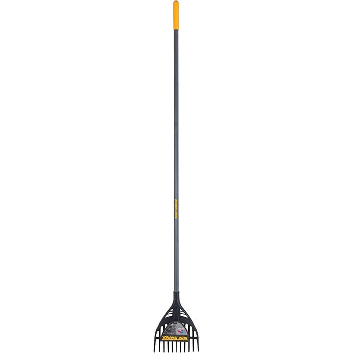 True Temper 8 In. Poly Head 11-Tine Shrub Rake with 60 In. Steel Handle, large image number 1