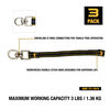 DEWALT 8.5 in 3 Lbs Polyester & Steel Tool Attachment with Swivel D-Ring, small image number 2