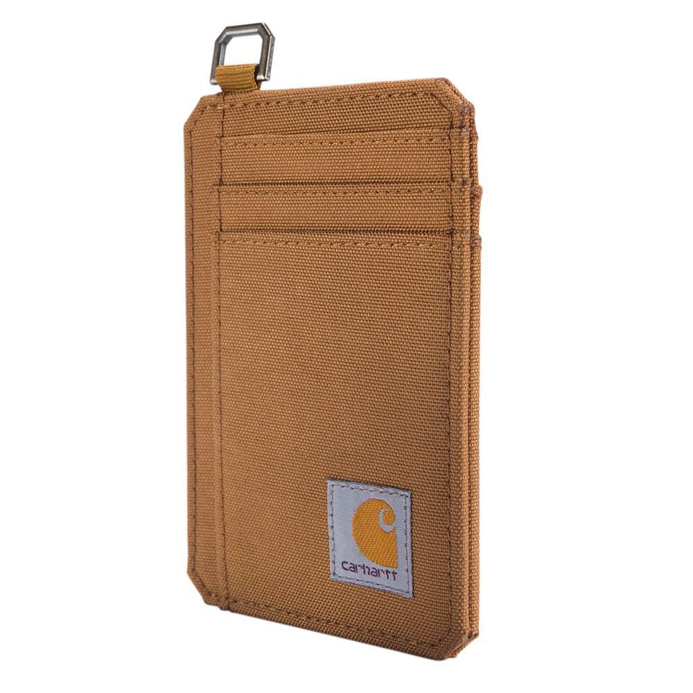 Carhartt Brown 700D Nylon Duck Front Wallet, large image number 4