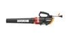 Worx 12-Amp 600-CFM 110-MPH Medium-Duty Corded Electric Leaf Blower, small