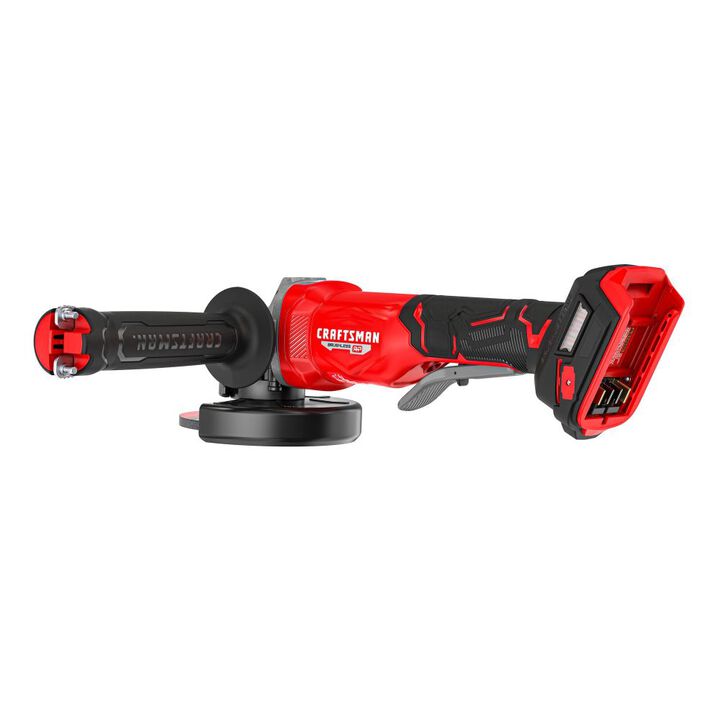 CRAFTSMAN V20 4-1/2 Inch Brushless Cordless Angle Grinder (Bare Tool), large image number 8