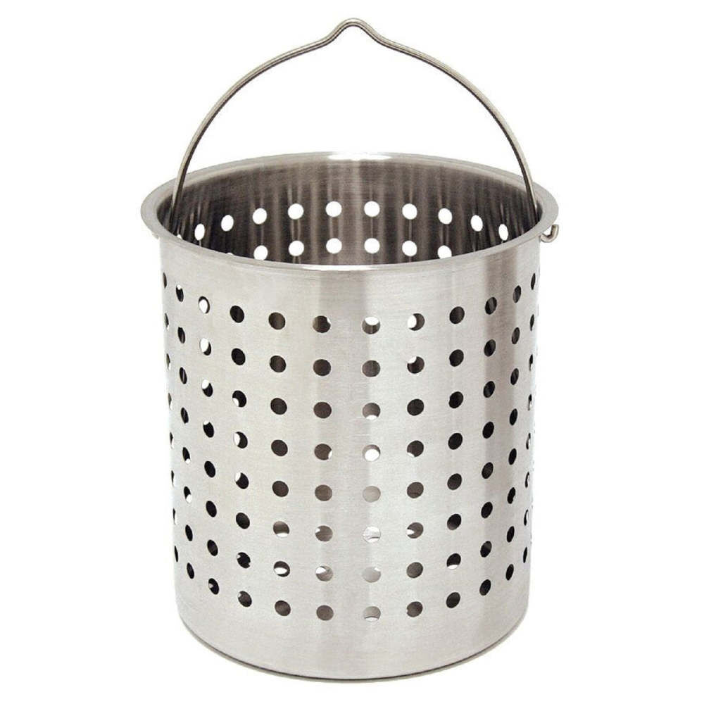 Bayou Classic 11 1/2 Inch x 12 3/4 Inch Aluminum Grill Basket for 30 Qt Turkey Fryer, large image number 1