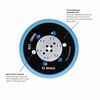 Bosch 5in Hard Hook & Loop Multi Hole Sanding Pad, small image number 2