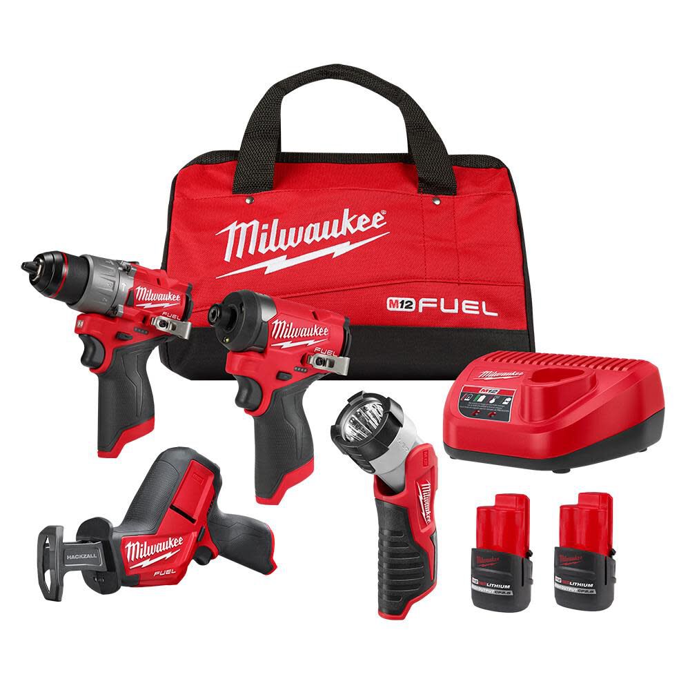 Milwaukee combo kit outlet total tools