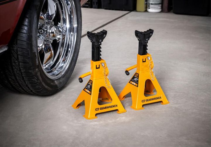 GEARWRENCH 3 Ton Ratcheting Jack Stand 2ct, large image number 3