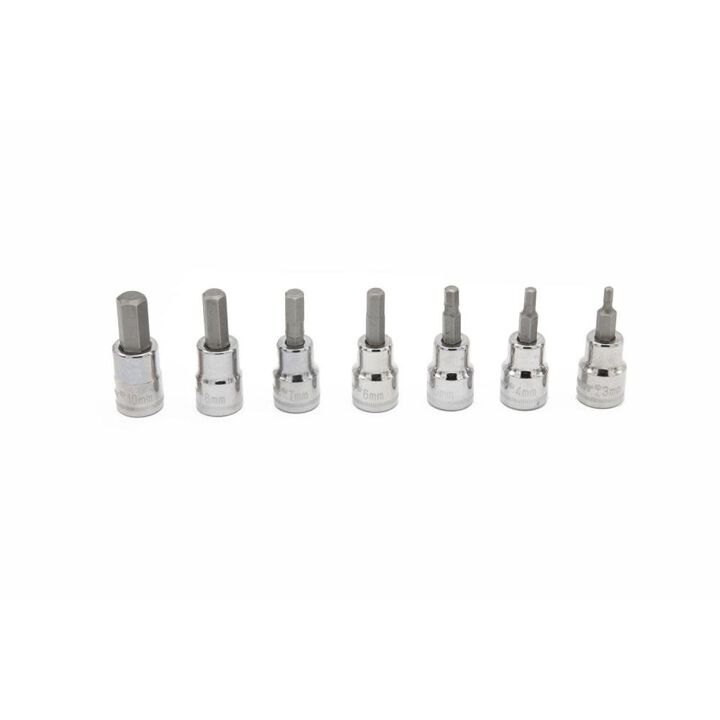 Crescent 3/8in Drive Hex Bit Metric Socket Set 7pc.