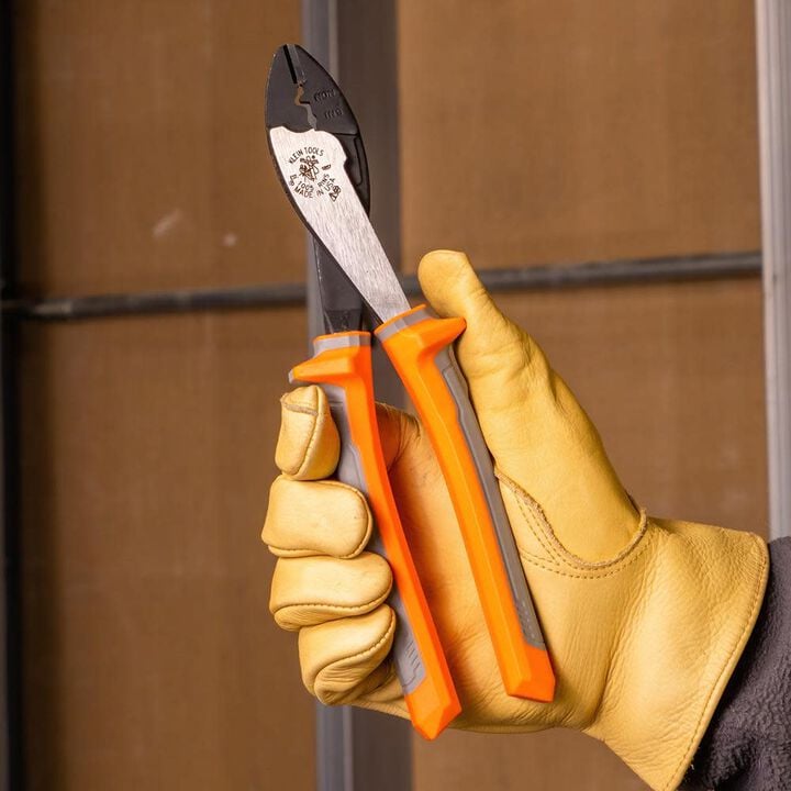 Klein Tools Insulated Crimping Pliers, large image number 3