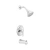 Oakbrook Coastal Tub & Shower Faucet One Handle Chrome, small image number 2