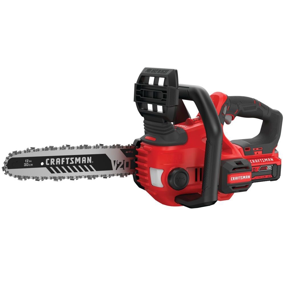 CRAFTSMAN V20* 12 Inch Cordless Compact Chainsaw 4Ah Kit, large image number 1