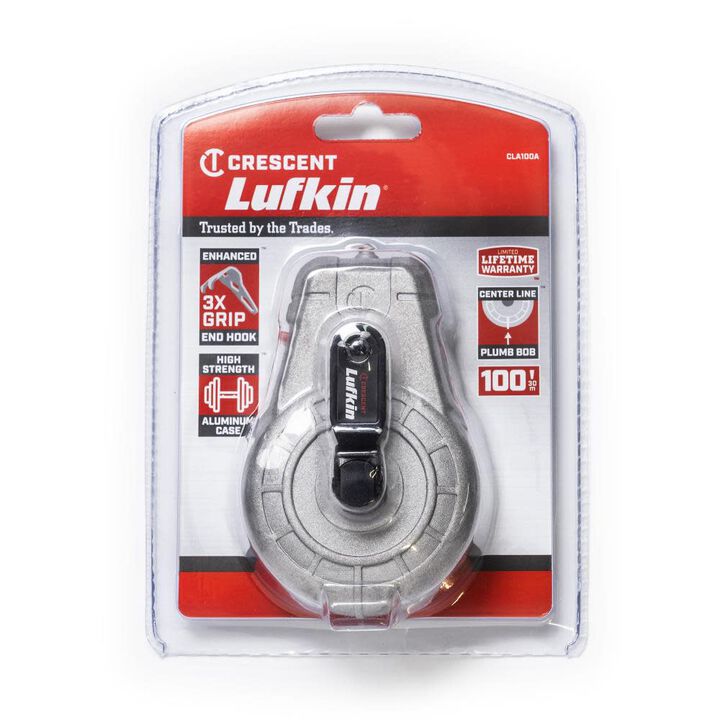 Crescent Lufkin 100' Aluminum Chalk Reel, large image number 5