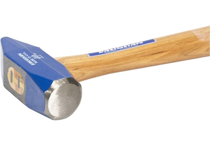 Vaughan Supersteel 40 Oz Blacksmith Hammer with Hickory Handle, large image number 6