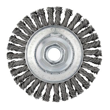 Milwaukee 4 In. 5/8-11 Carbon Steel Stringer Bead Wheel, large image number 0