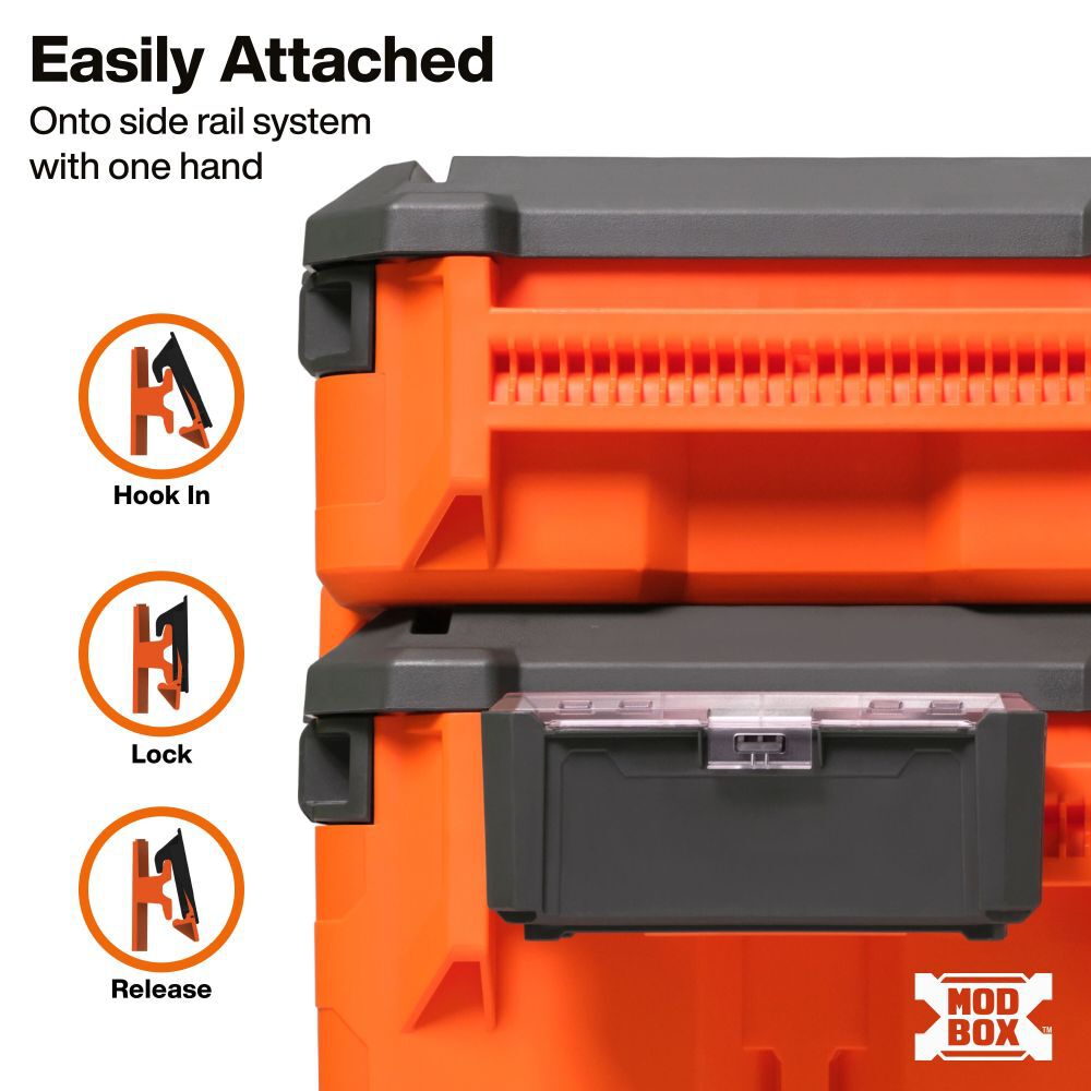 Klein Tools MODbox Parts Bin Rail Attachment, large image number 6