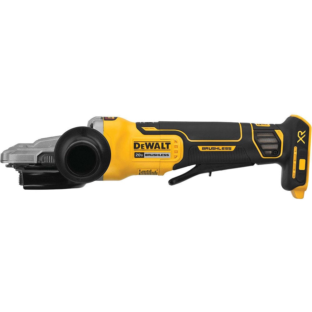 DEWALT 5-In 125 mm 20V MAX XR Flathead Paddle Switch Small Angle Grinder with Kickback Brake (Bare Tool), large image number 1