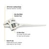 GEARWRENCH 16 Inch Lineman Adjustable Spud Wrench, small image number 2