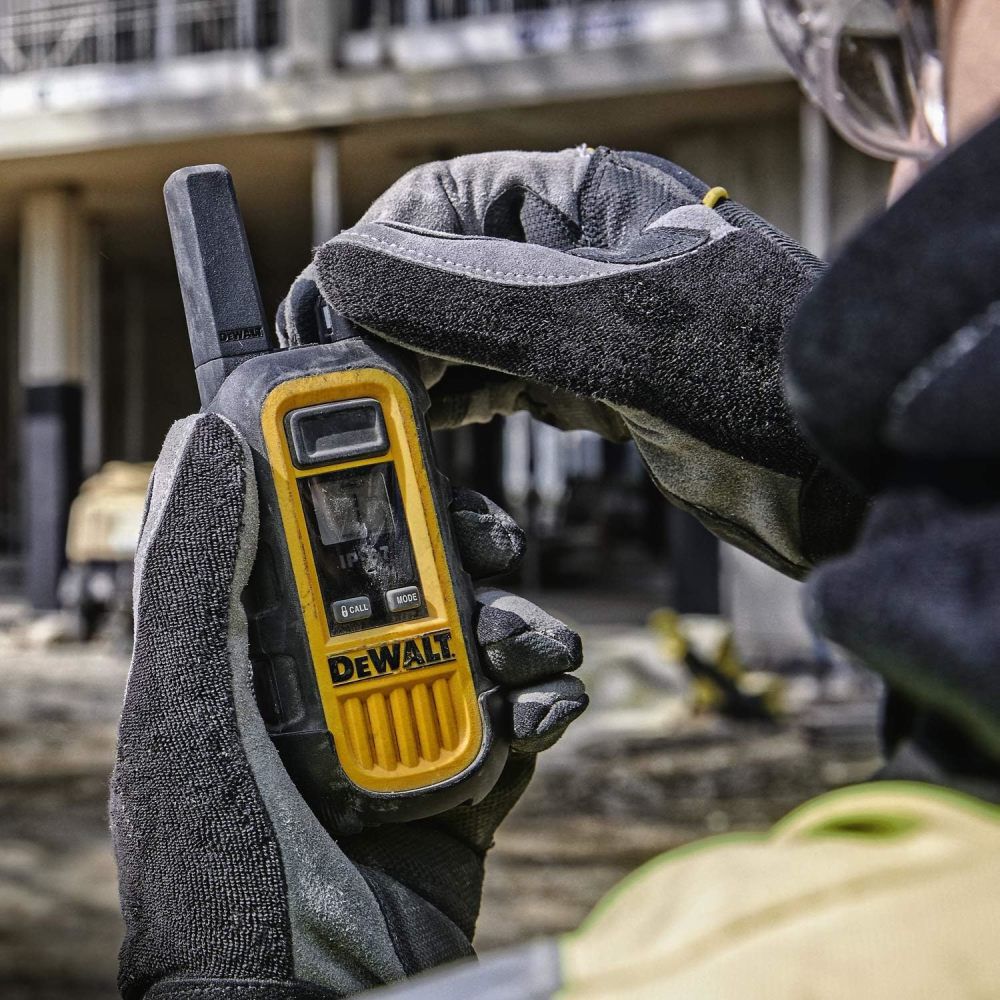 DEWALT HeavyDuty 1W Walkie Talkies 2pk DXFRS300 Acme Tools