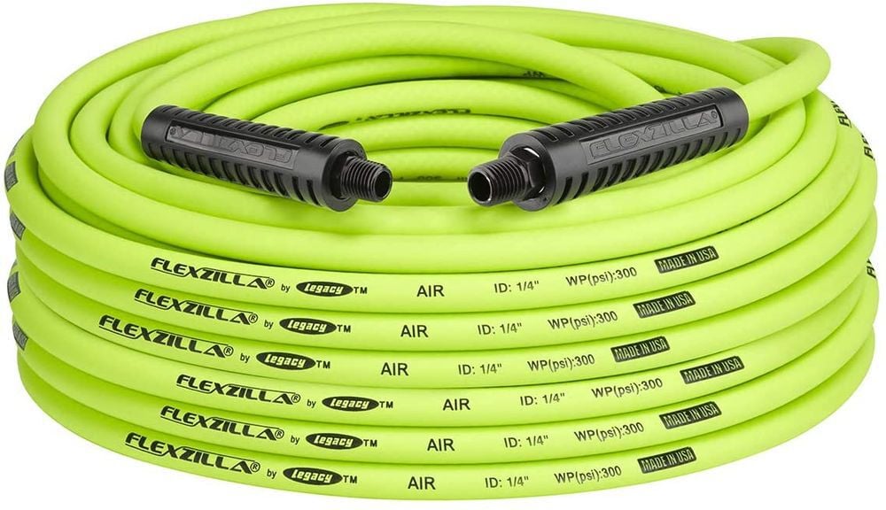 Legacy 1/4 In. x 100 Ft. Revolutionary Air Hose with 1/4 In. Fittings - HFZ14100YW2