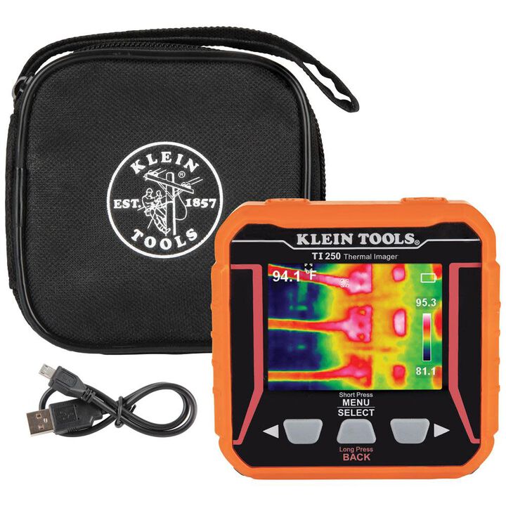 Klein Tools TI250 Rechargeable Thermal Imaging Camera, Over 19,200 Pixels